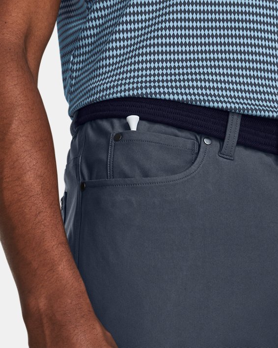 Men's UA Tour Tips 5-Pocket Pants in Gray image number 5